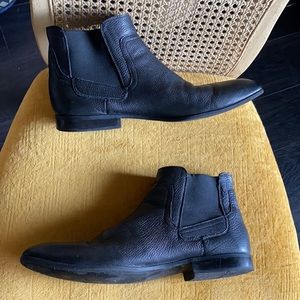 Calvin Klein leather boots